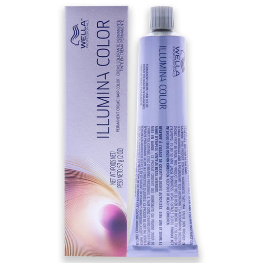 Illumina Color Permanent Creme Hair Color - 8 37 Light Blonde-Gold Brown by Wella for Unisex - 2 oz Hair Color