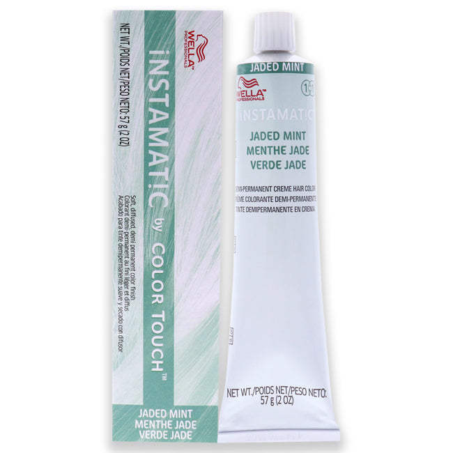 Instamatic By Color Touch Demi-Permanent Hair Color - Jaded Mint by Wella for Unisex - 2 oz Hair Color