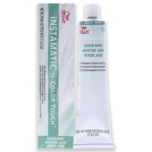 Instamatic By Color Touch Demi-Permanent Hair Color - Jaded Mint by Wella for Unisex - 2 oz Hair Color