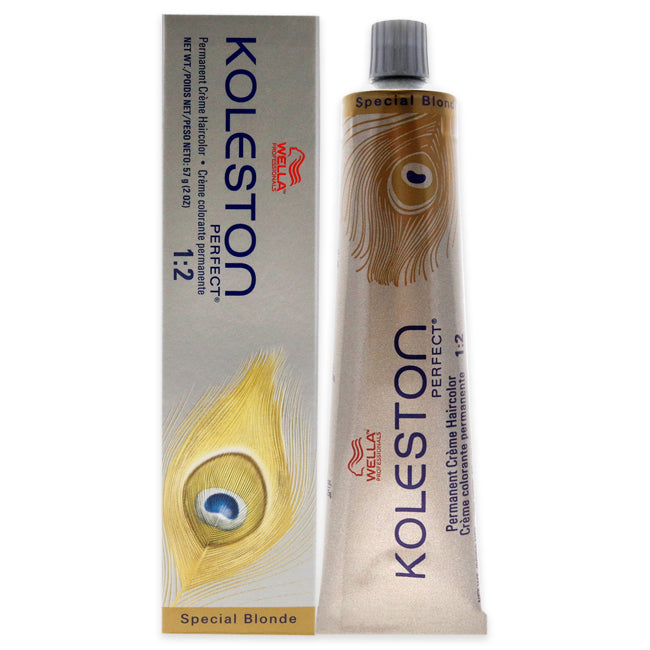 Koleston Perfect Permanent Creme Hair Color - 12 17 Special Blonde-Ash Brown by Wella for Unisex - 2 oz Hair Color