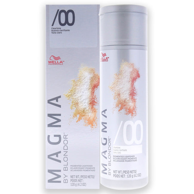 Magma by Blondor Pigmented Lightener - 00 Cleartone by Wella for Unisex - 4.2 oz Lightener