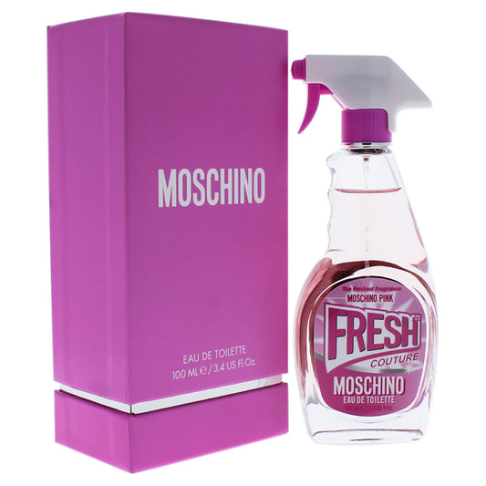 Moschino Pink Fresh Couture by Moschino for Women - 3.4 oz EDT Spray