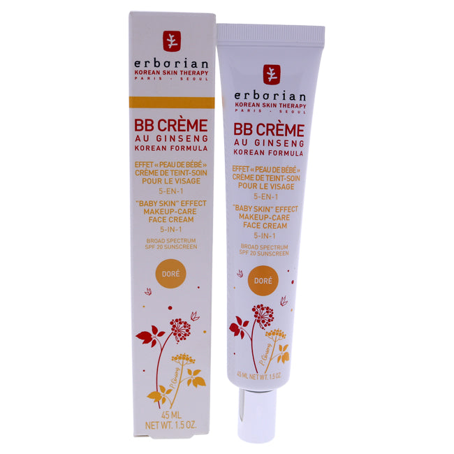 BB Creme au Ginseng SPF 20 - Dore by Erborian for Women - 1.5 oz Makeup