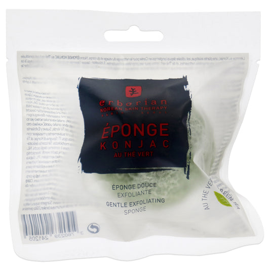 Au The Vert Konjac Sponge by Erborian for Women - 1 Pc Sponge