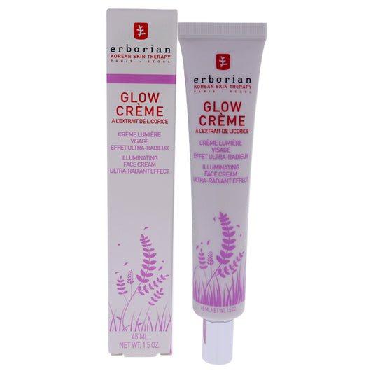 Glow Creme Illuminating Face Cream by Erborian for Women - 1.5 oz Cream