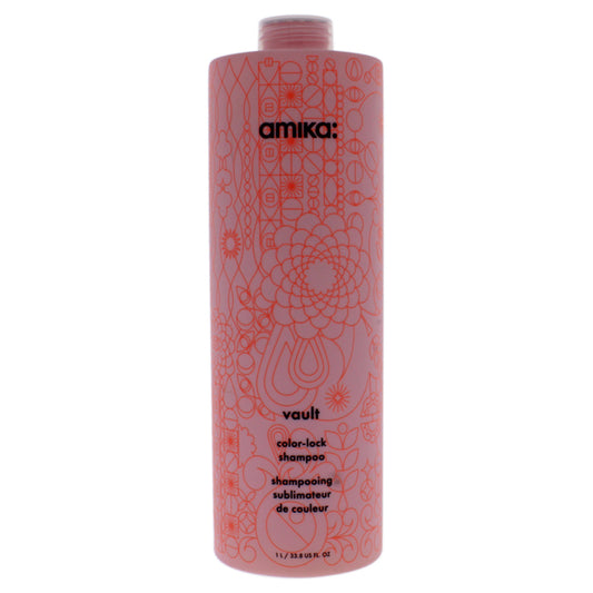 Vault Color-Lock Shampoo by Amika for Unisex - 33.8 oz Shampoo