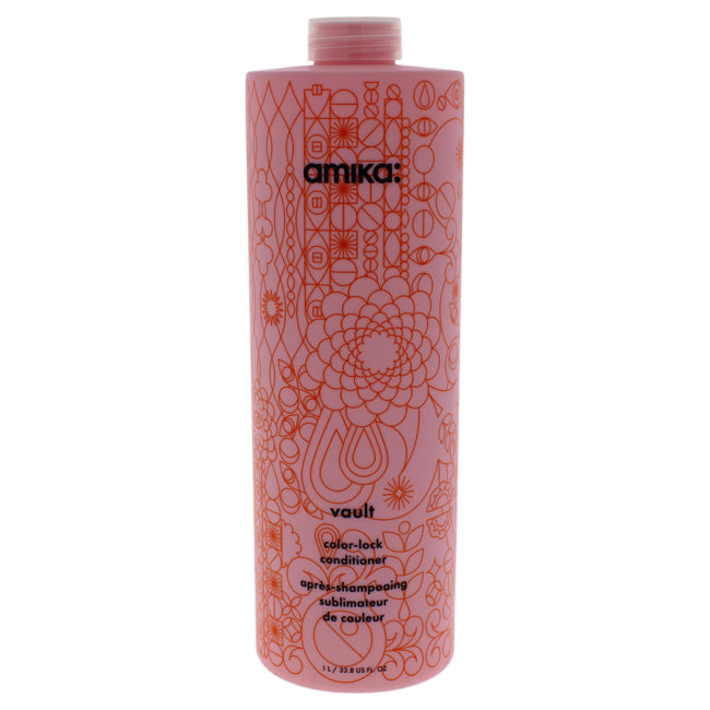 Vault Color-Lock Conditioner by Amika for Unisex - 33.8 oz Conditioner