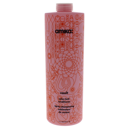 Vault Color-Lock Conditioner by Amika for Unisex - 33.8 oz Conditioner