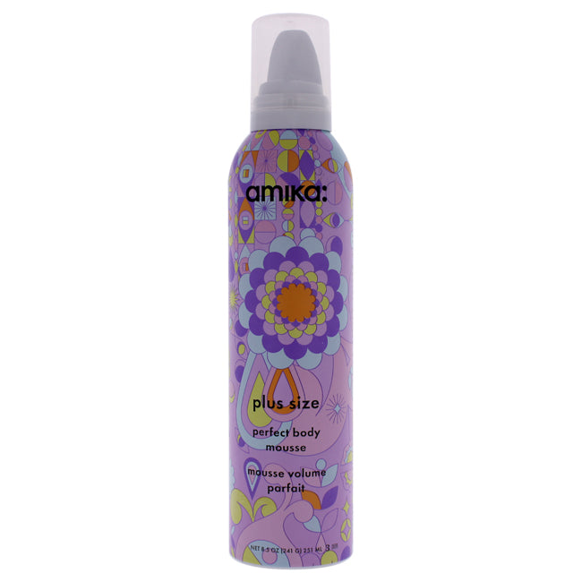 Plus Size Perfect Body Mousse by Amika for Unisex - 8.5 oz Mousse