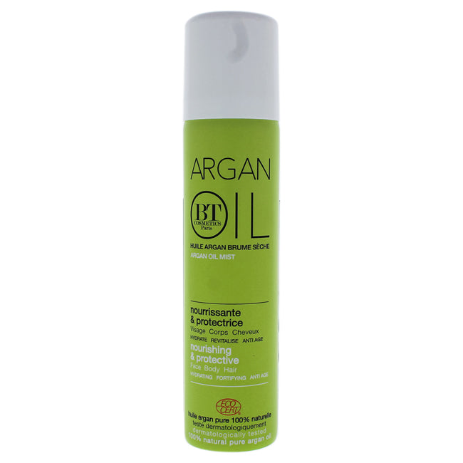 Argan Oil Mist Spray by BT Cosmetics for Unisex - 2.5 oz Body Spray