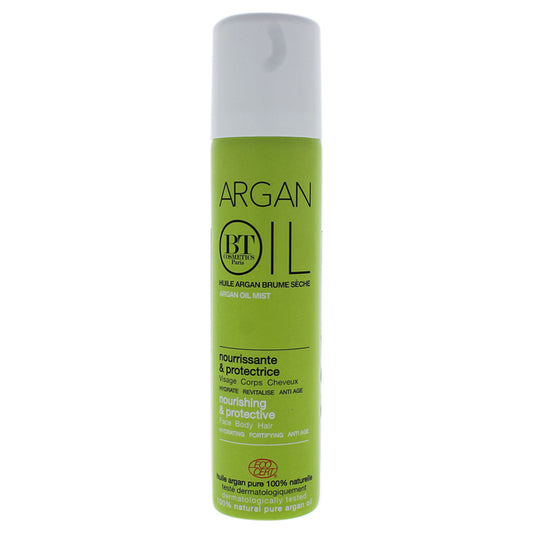 Argan Oil Mist Spray by BT Cosmetics for Unisex - 2.5 oz Body Spray