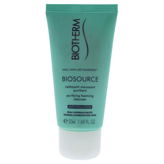 Biosource Purifying Foaming Cleancer by Biotherm for Unisex - 1.69 oz Cleanser