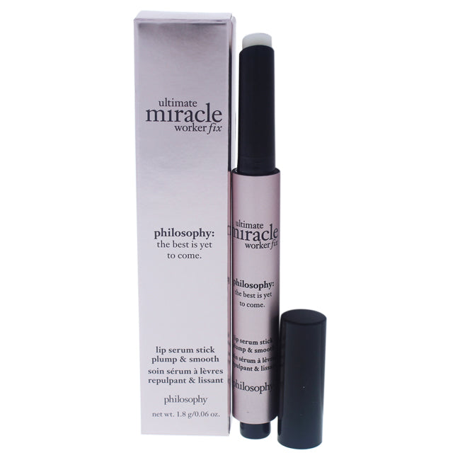 Ultimate Miracle Worker Fix Lip Serum Stick by Philosophy for Women - 0.06 oz Serum