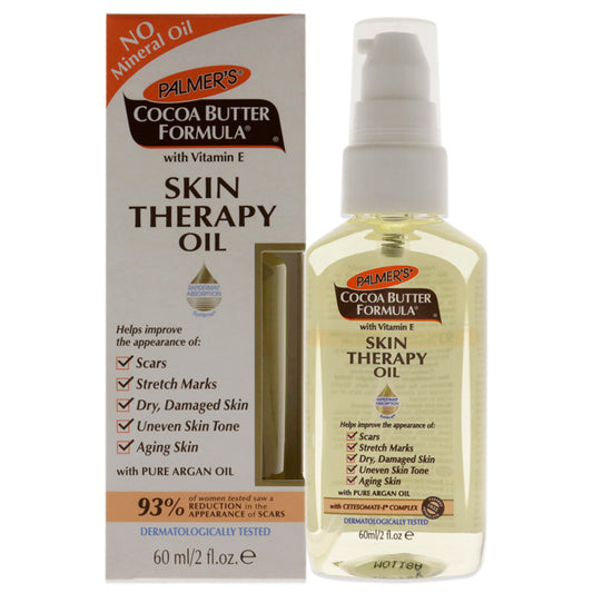 Cocoa Butter Skin Therapy Oil by Palmers for Unisex - 2 oz Oil