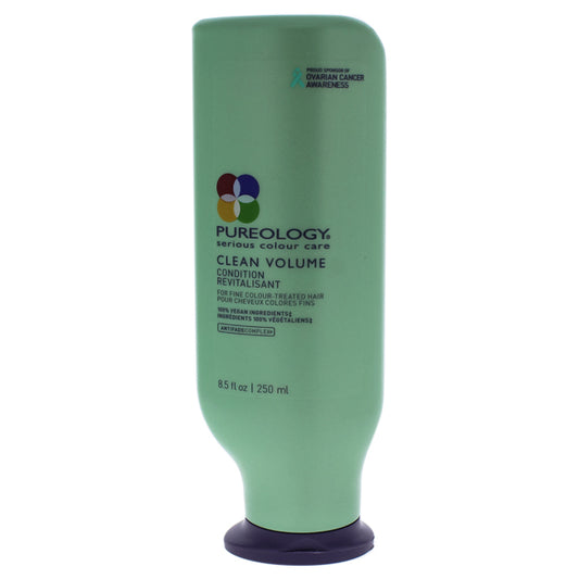 Clean Volume Conditioner by Pureology for Unisex - 8.5 oz Conditioner