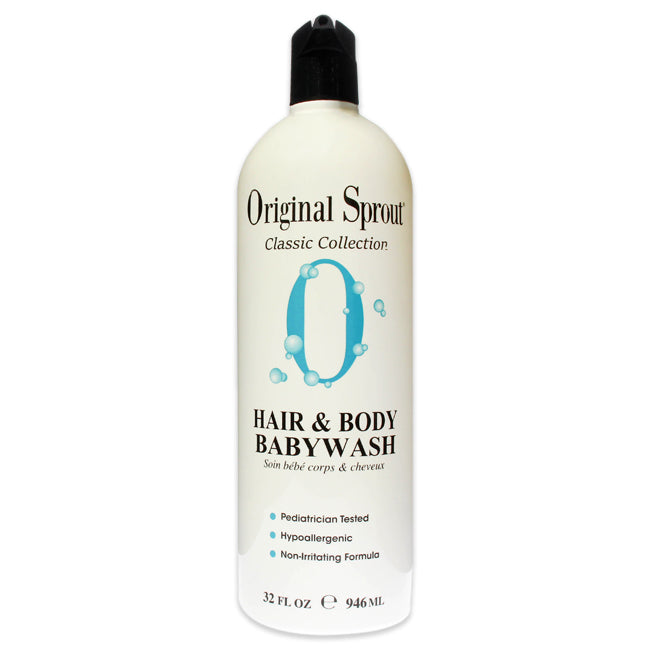 Hair and Body Baby Wash by Original Sprout for Kids - 32 oz Hair and Body Wash