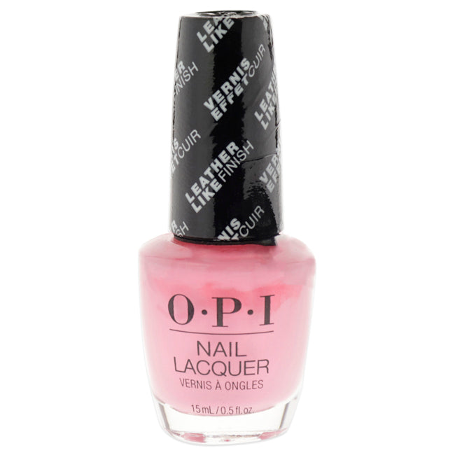 Nail Lacquer - NL G54 Leather Electryfyin Pink by OPI for Women - 0.5 oz Nail Polish