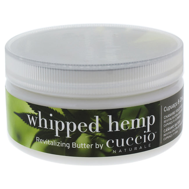 Whipped Hemp Revitalizing Butter by Cuccio Naturale for Unisex - 8 oz Body Lotion