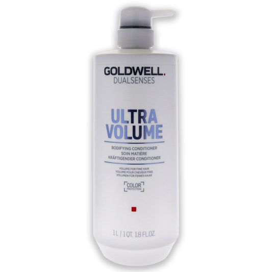 Dualsenses Ultra Volume Bodyfying Conditioner by Goldwell for Unisex - 34 oz Conditioner