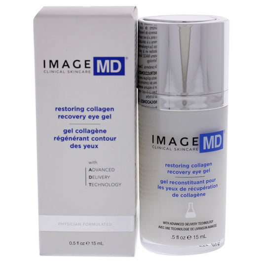 MD restoring collagen recovery Eye Gel with ADT Technology by Image for Unisex - 0.5 oz Gel
