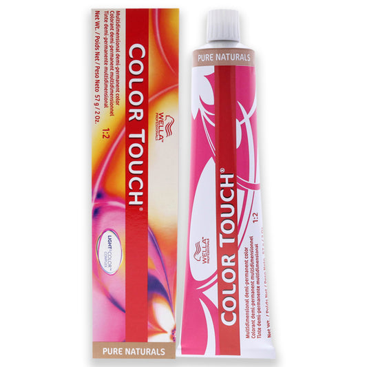 Color Touch Demi-Permanent Color - 9 0 Very Light Blonde-Natural by Wella for Unisex - 2 oz Hair Color