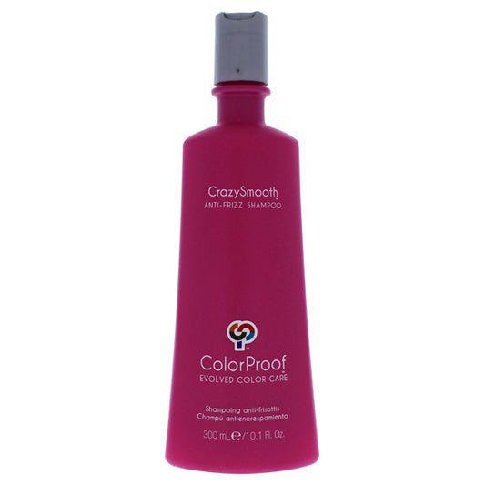 CrazySmooth Anti-Frizz Shampoo by ColorProof for Unisex - 10.1 oz Shampoo