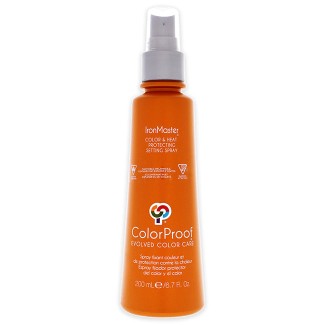 IronMaster Color and Heat Protecting Setting Spray by ColorProof for Unisex - 6.7 oz Hair Spray