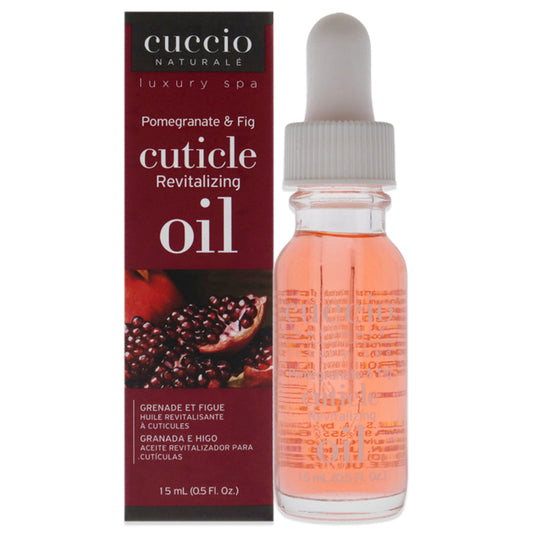 Cuticle Revitalizing Oil - Pomegranate and Fig by Cuccio Naturale for Unisex - 0.5 oz Oil