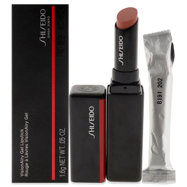 VisionAiry Gel Lipstick - 202 Bullet Train by Shiseido for Women - 0.05 oz Lipstick