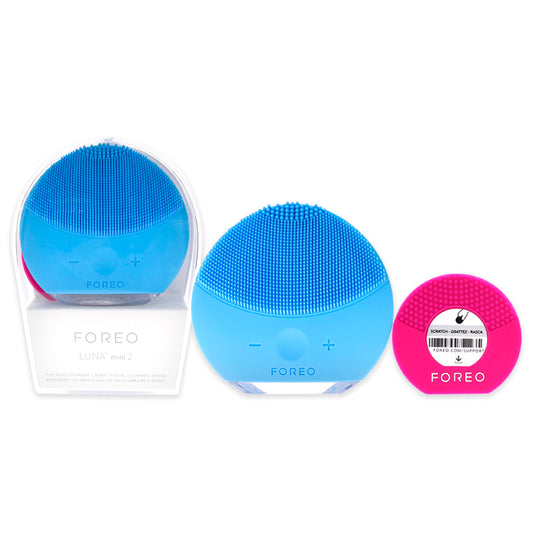 LUNA Mini 2 - Aquamarine by Foreo for Women - 1 Pc Cleansing Brush