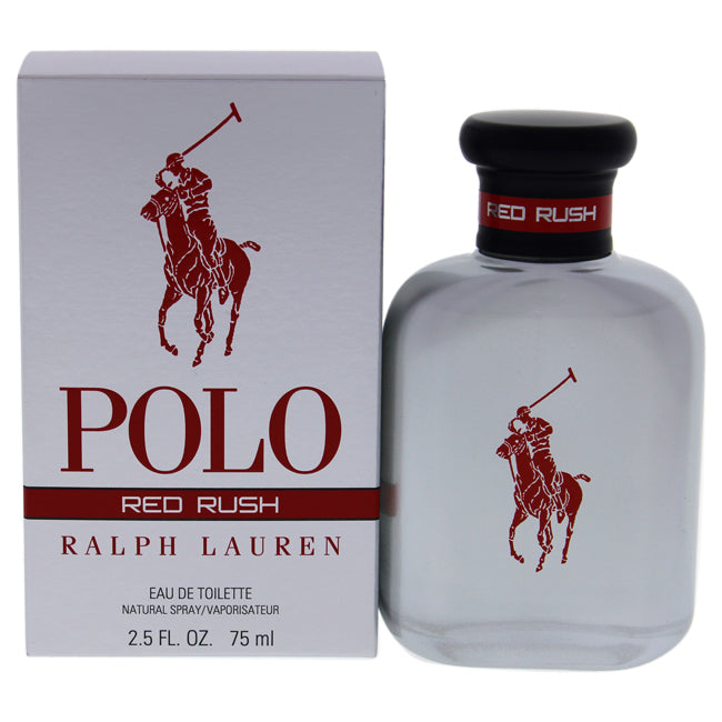 Polo Red Rush by Ralph Lauren for Men - 2.5 oz EDT Spray