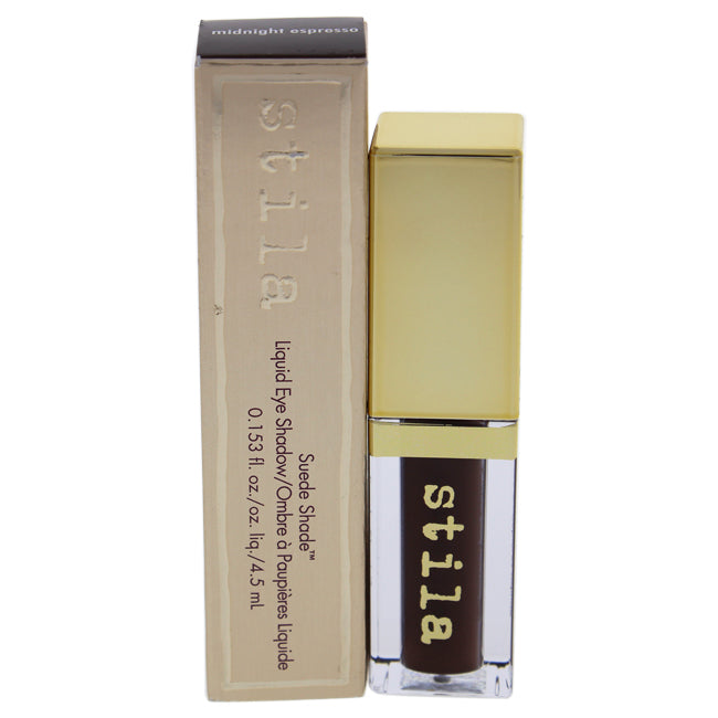 Suede Shade Liquid Eyeshadow - Midnight Espresso by Stila for Women - 0.153 oz Eyeshadow