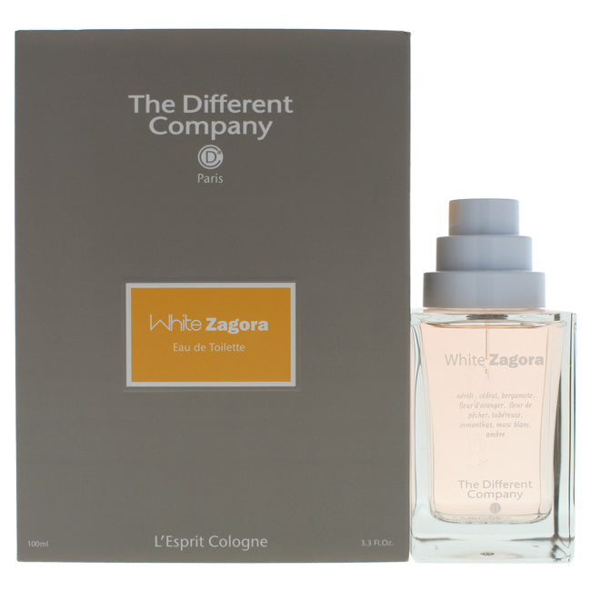 White Zagora by The Different Company for Unisex - 3.3 oz EDT Spray