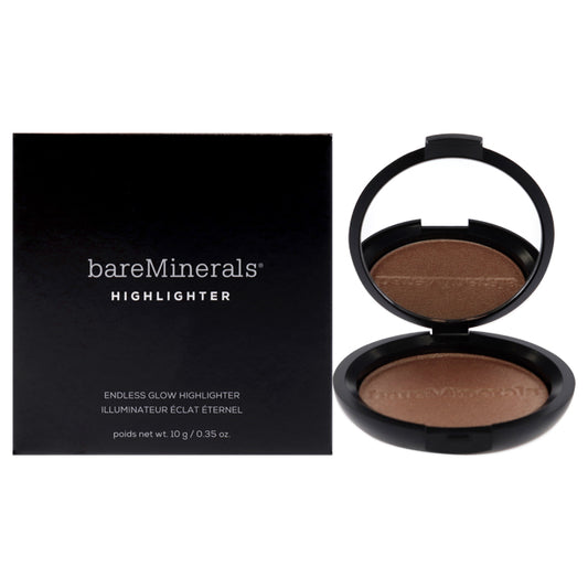 Endless Glow Pressed Highlighter - Fierce by bareMinerals for Women - 0.35 oz Highlighter