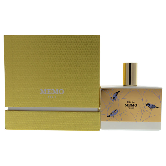 Eau de Memo by Memo Paris for Unisex - 3.38 oz EDP Spray