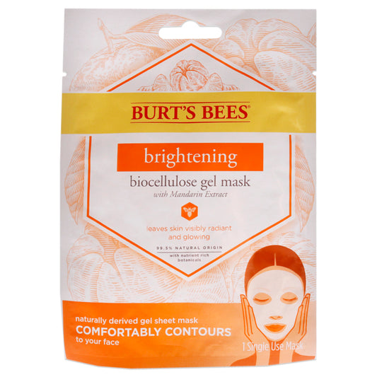 Brightening Biocellulose Gel Face Mask by Burts Bees for Women - 1 Pc Mask