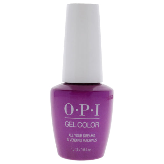 GelColor Gel Lacquer - T84 All Your Dreams In Vending Machines by OPI for Women - 0.5 oz Nail Polish