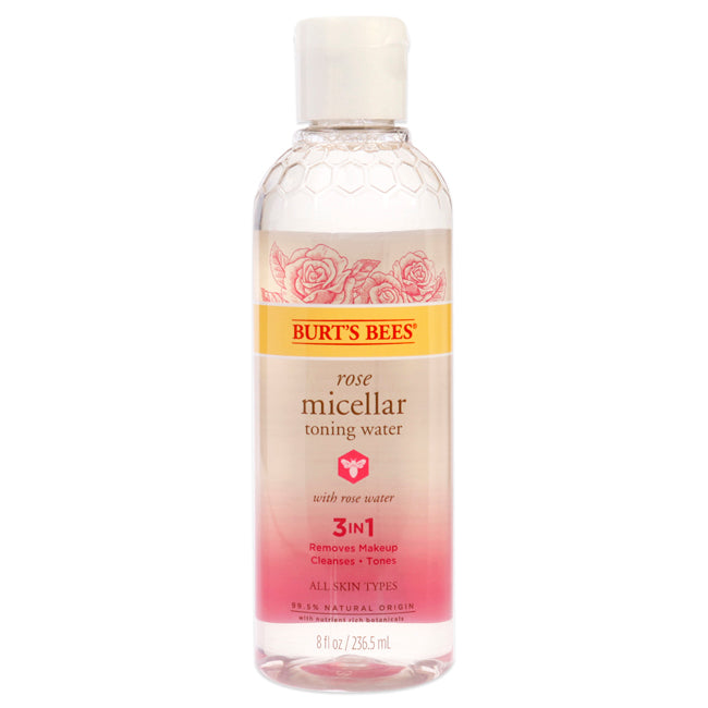 Rose Micellar Toning Water by Burts Bees for Women - 8 oz Toner