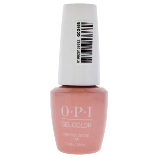 GelColor - GC G49B Hopelessly Devoted by OPI for Women - 0.25 oz Nail Polish