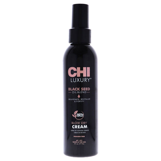 Luxury Black Seed Oil Blow Dry Cream by CHI for Unisex - 6 oz Cream