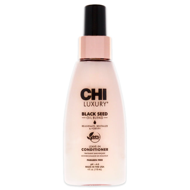 Luxury Black Seed Oil Leave-In Conditioner by CHI for Unisex - 4 oz Conditioner