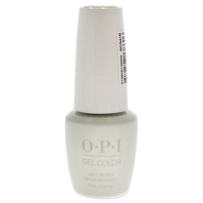 GelColor Gel Lacquer - G41B Dont Cry Over Spilled Milkshakes by OPI for Women - 0.25 oz Nail Polish