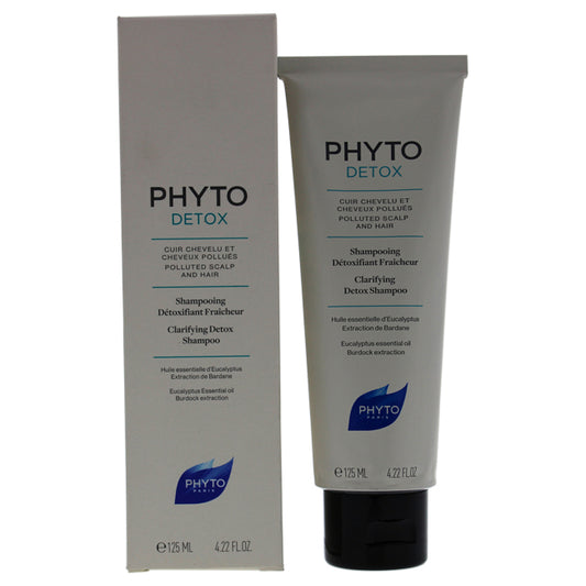 Detox Clarifying Shampoo by Phyto for Unisex - 4.22 oz Shampoo