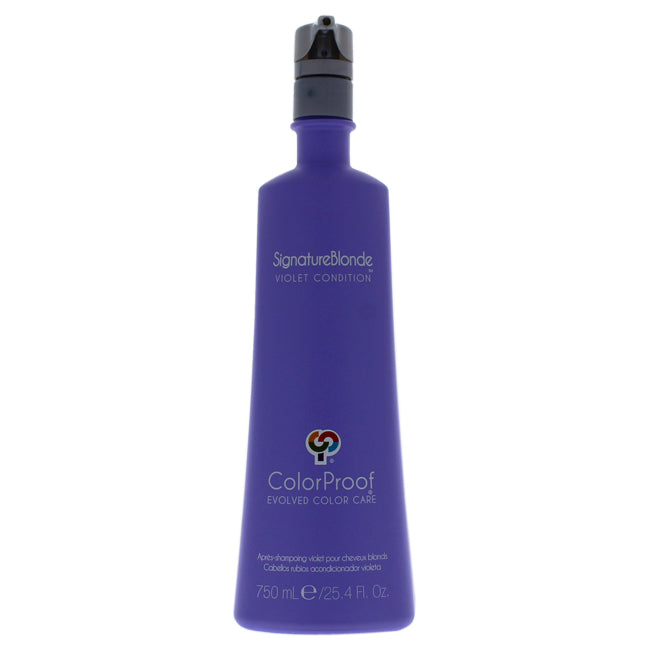 Signature Blonde Violet Conditioner by ColorProof for Unisex - 25 oz Conditioner