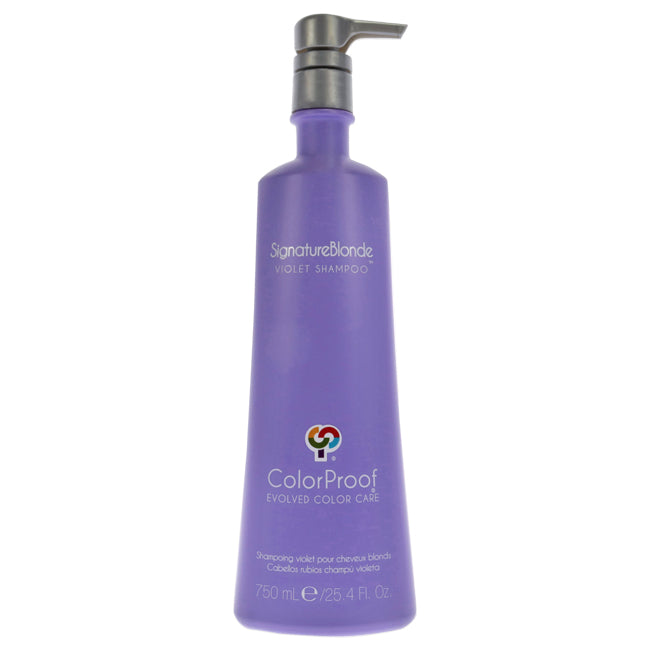Signature Blonde Violet Shampoo by ColorProof for Unisex - 25.3 oz Shampoo