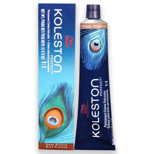Koleston Perfect Permanent Creme Haircolor - 7 7 Medium Blonde-Brown by Wella for Unisex - 2 oz Hair Color