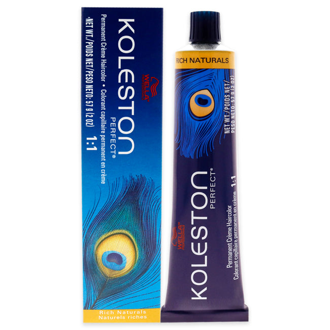 Koleston Perfect Permanent Creme Haircolor - 10 95 Lightest Blonde-Cendre Red Violet by Wella for Unisex - 2 oz Hair Color