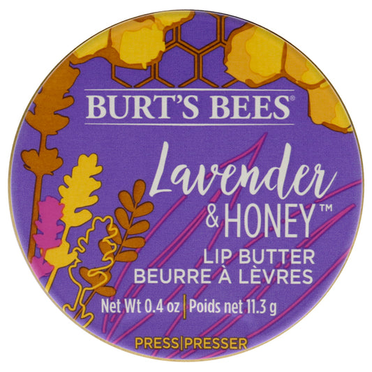 Lavander and Honey Lip Butter by Burts Bees for Unisex - 0.4 oz Lip Balm