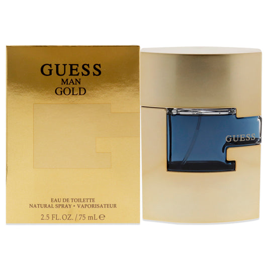 Guess Gold by Guess for Men - 2.5 oz EDT Spray