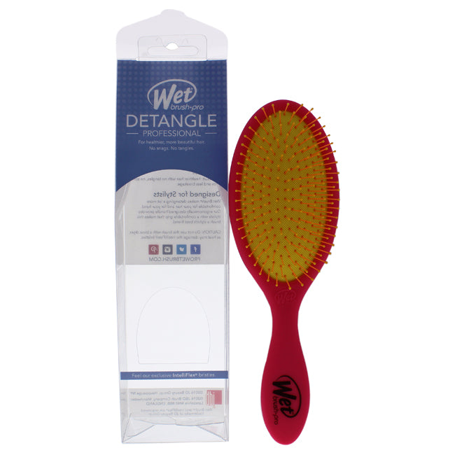 Wet Brush Detangler Brush - Neon Pink by Wet Brush for Unisex - 1 Pc Hair Brush
